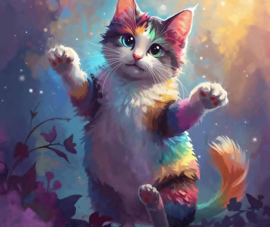 Rainbow Cat