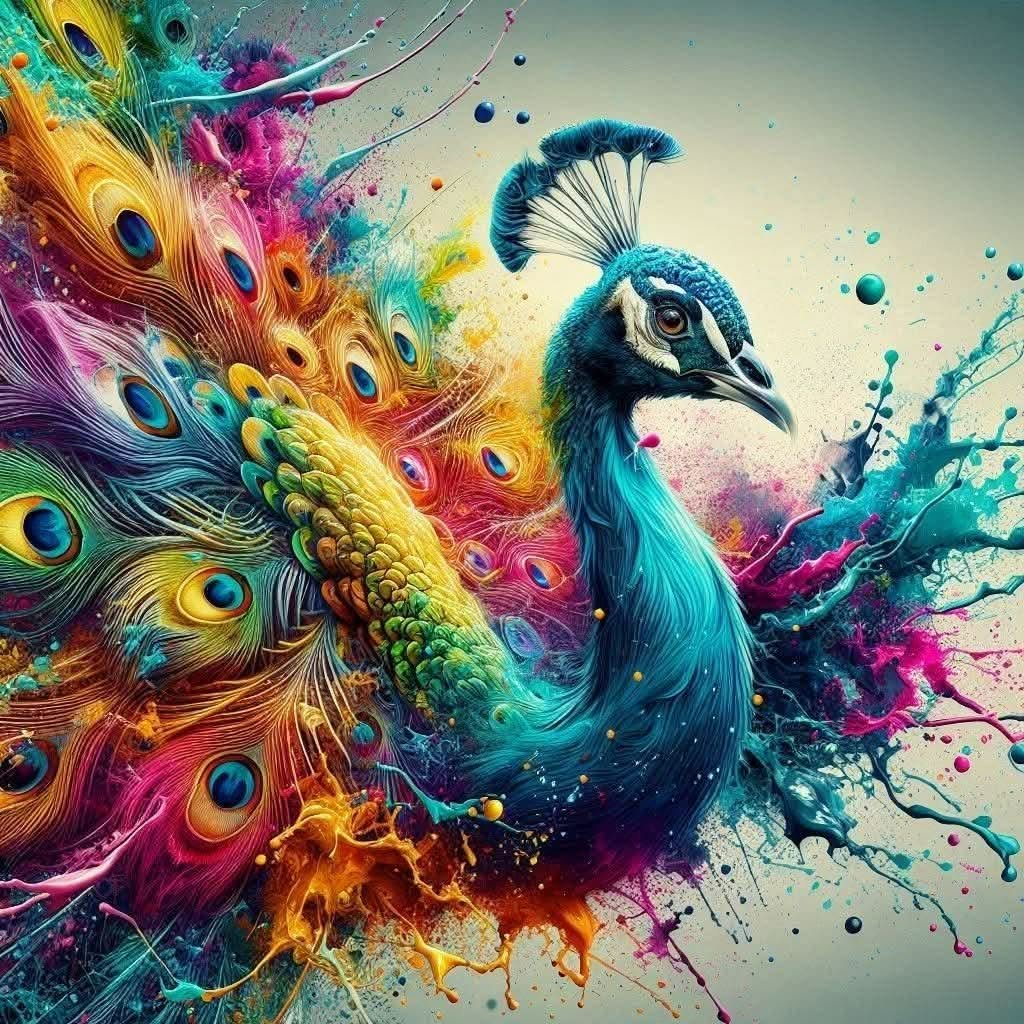 Rainbow Peacock