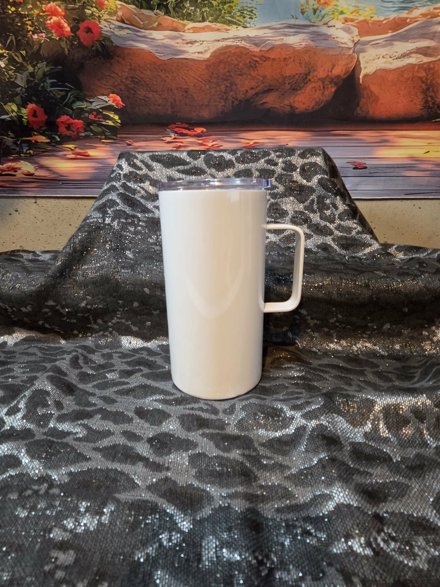 20 oz Aluminum Coffee Cup with handle